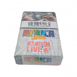 Сигареты Африка (Africa) Mota Random Live Duty Free Корея Оптом