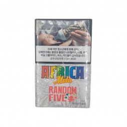 Сигареты Африка (Africa) Mota Random Live Duty Free Корея Микс