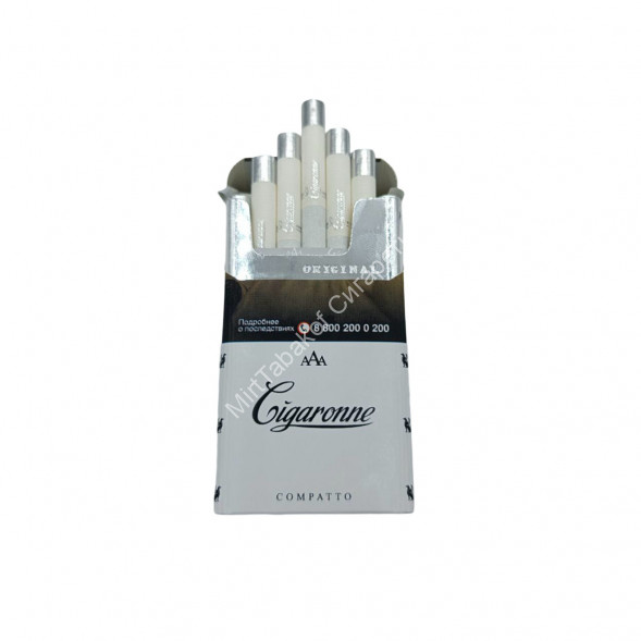 Сигареты Cigaronne Compatto White compact микс