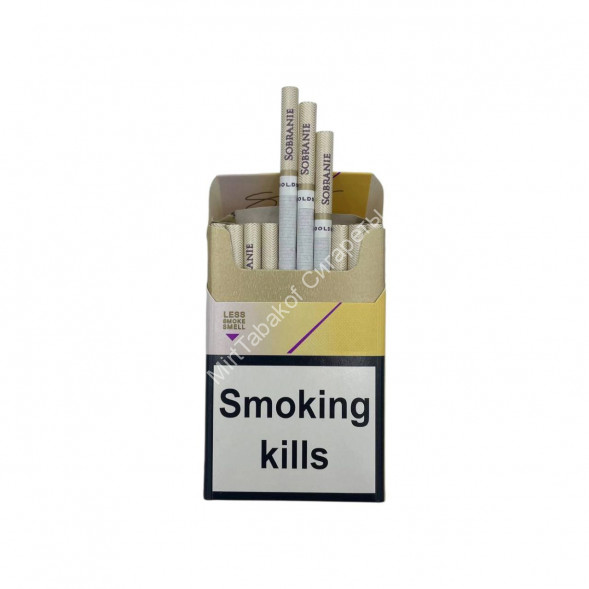 Сигареты Sobranie Gold NANO оптом