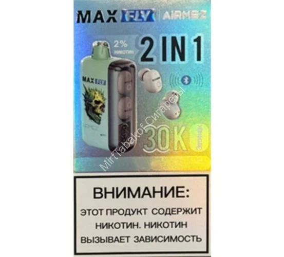 Электронная сигарета Max Fly Airmez 30000  персик лимон оптом