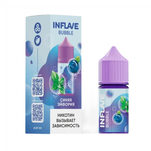 Жидкость для вейпа INFLAVE Синяя эйфория 30 мл оптом    