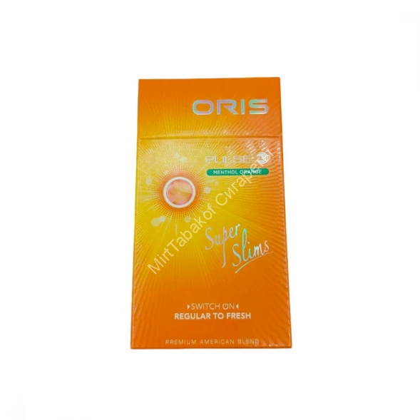 Сигареты Oris (Орис) Pulse Menthol Orange Super Slims Тамань микс