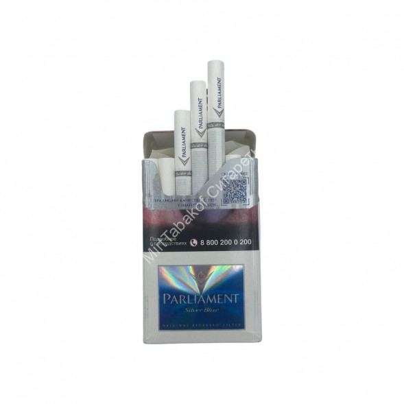 Сигареты Парламент (Parliament) Silver Blue Акциз Дубль Микс