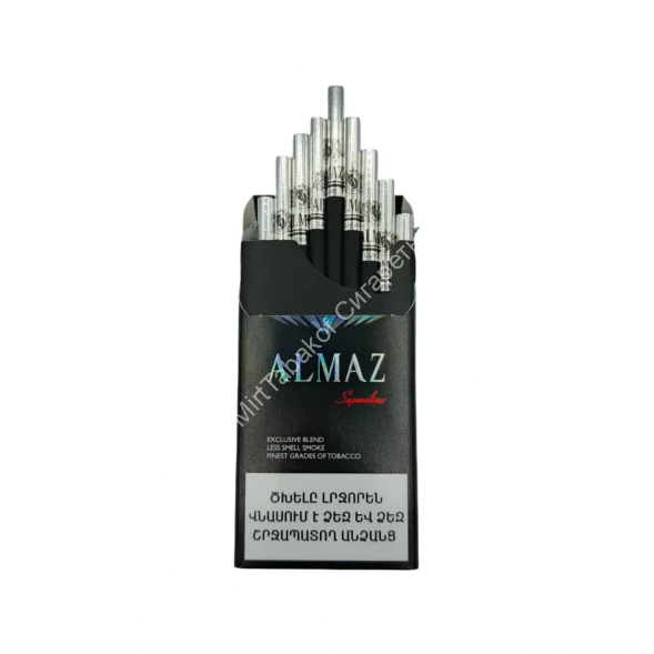 Сигареты Almaz Black Super Slims оптом