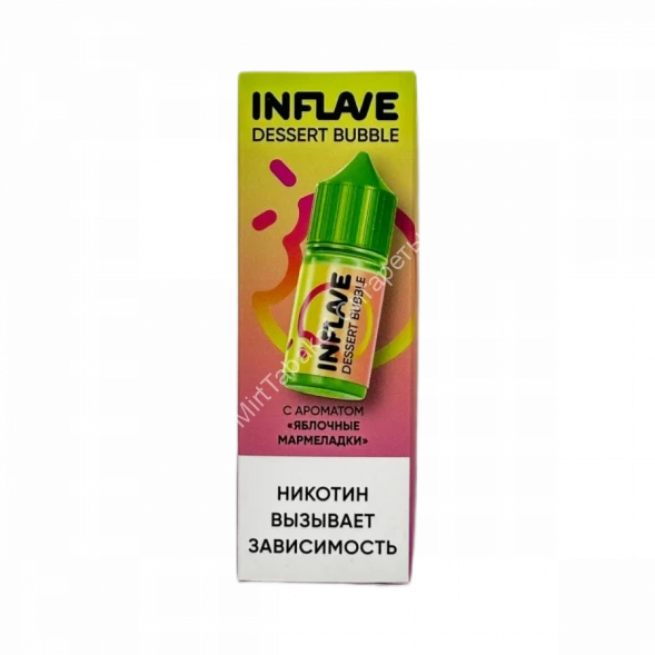 Жидкость для вейпа INFLAVE Яблочные мармеладки 30 мл оптом      