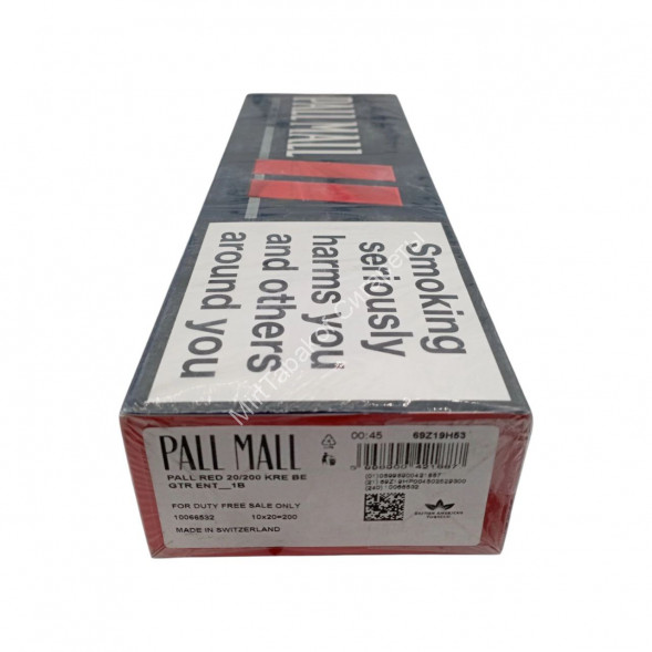 Сигареты Pall&amp;Mall Red Duty Free Швейцария Оптом