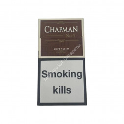 Сигареты Chapman №4 Coffee SuperSlim Оригинал Микс