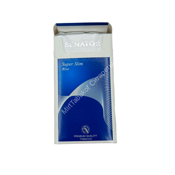 Сигареты Senator SuperSlim Blue (Сенатор Суперслим Блю) микс