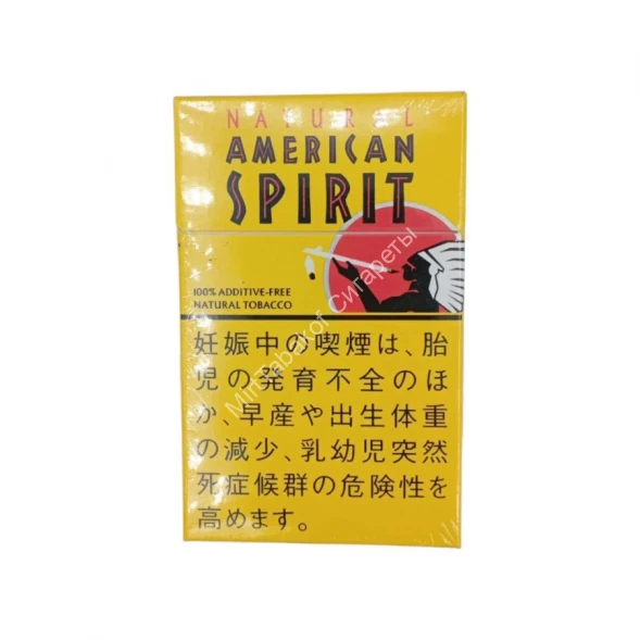 Сигареты Natural American Spirit SS Оригинал Япония Микс