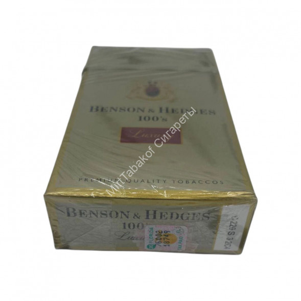 Сигареты BENSON &amp; HEDGES 100'S LUXURY (USA) Оригинал Оптом