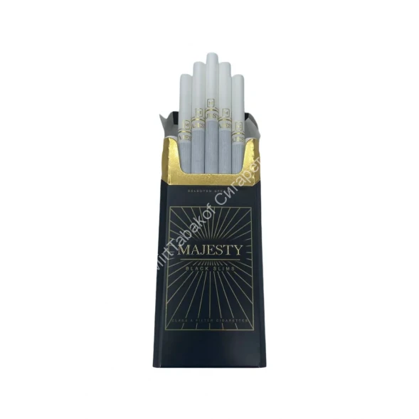 Сигареты Majesty Black Slims оптом