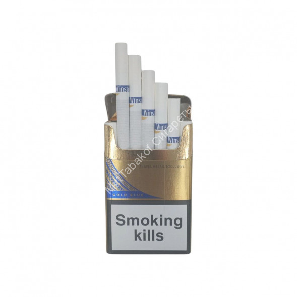 Сигареты Winston Gold Blu Кинг Сайз Микс