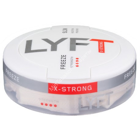 Жевательный табак Lyft Slim X-Strong - Freeze оптом 