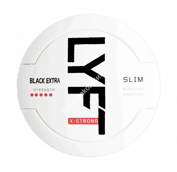 Жевательный табак Lyft Slim Extra - Black Extra оптом  