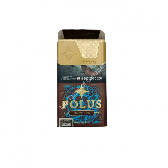 Сигариллы с фильтром Polus Brown Star Compact оптом
