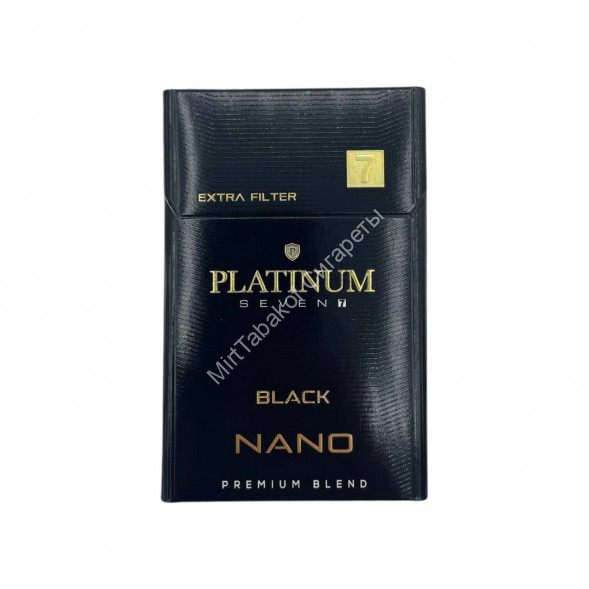 Сигареты Платинум Севен (Platinum Seven) Black Nano Микс