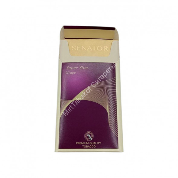 Сигареты Senator Grape (Сенатор Виноград) Super Slims Оригинал Микс