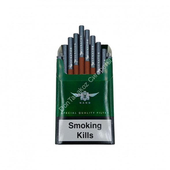 Сигареты Senator Double Apple Nano (Сенатор Двойное Яблоко Нано) микс