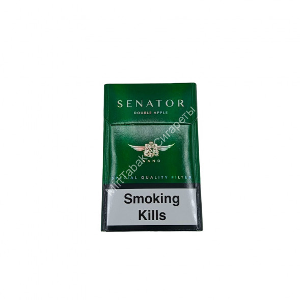 Сигареты Senator Double Apple Nano (Сенатор Двойное Яблоко Нано) микс