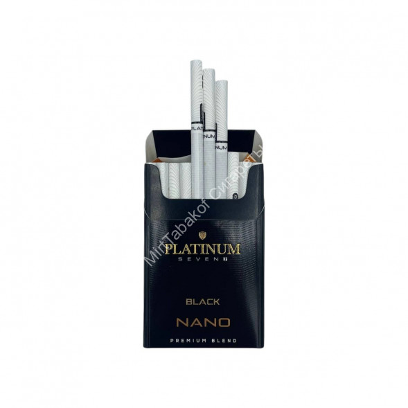 Сигареты Платинум Севен (Platinum Seven) Black Nano оптом