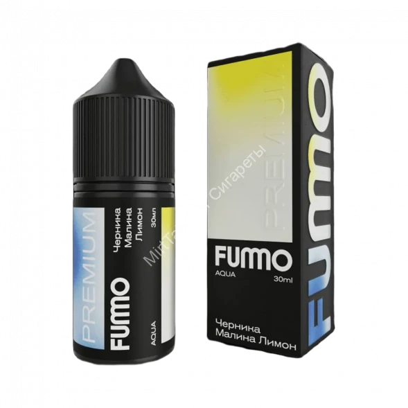 Жидкость для вейпа Fummo Aqua Черника Малина Лимон  30 оптом  
