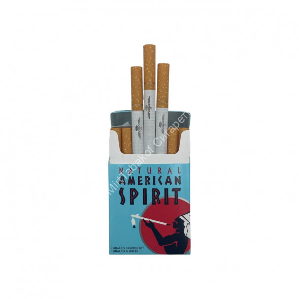 Сигареты American Spirit Full Bodied Taste Natural Tobacco Blue (USA)Оригинал Оптом
