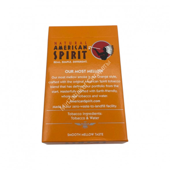 Сигареты American Spirit Mellow Taste U.S. Organic Tobacco Gold (USA)Оригинал Оптом