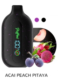 Электронная сигарета   Puffmi Pure Acai peach pitaya - асаи-персик-питайя 12000 затяжек 20мг (2%) Оптом