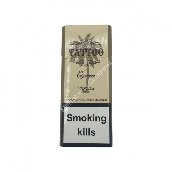 Сигареты TATTOO by Cigaronne Vanilla Slim Оптом