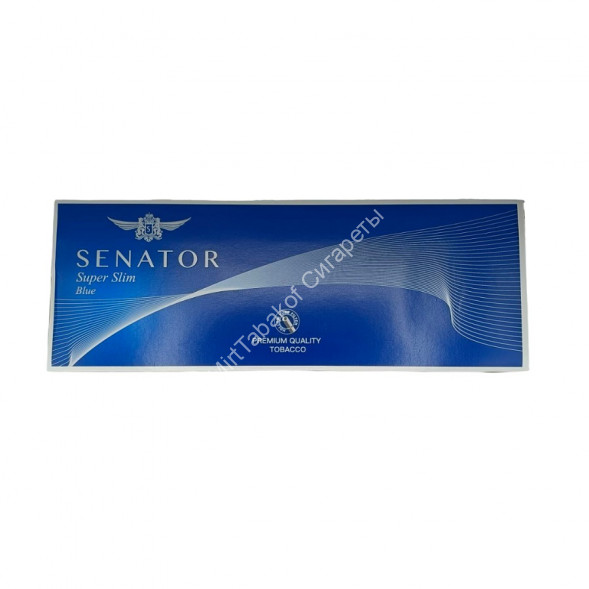 Сигареты Senator SuperSlim Blue (Сенатор Суперслим Блю) оптом   
