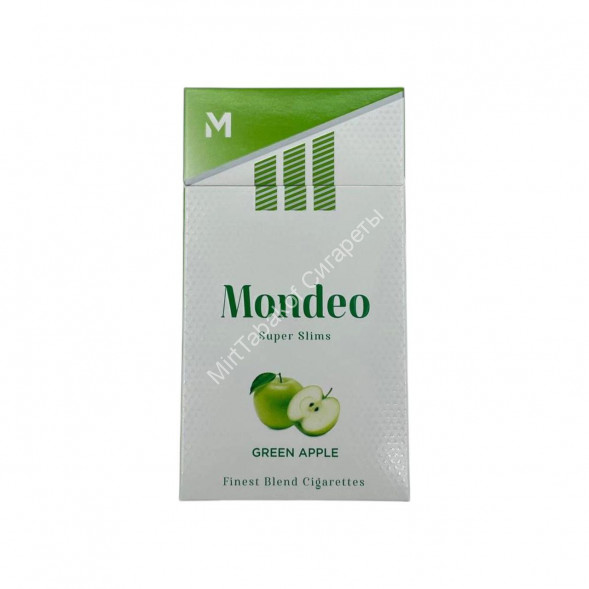 Сигареты Mondeo Green Apple SuperSlims Оптом