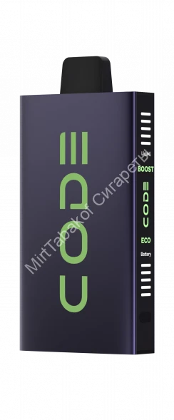 Электронная сигарета Code 46000 Кислое яблоко оптом       